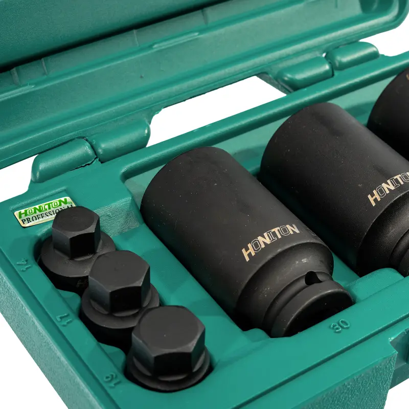 Sada hlavic průmyslových úderových 1/2” 6 dílů