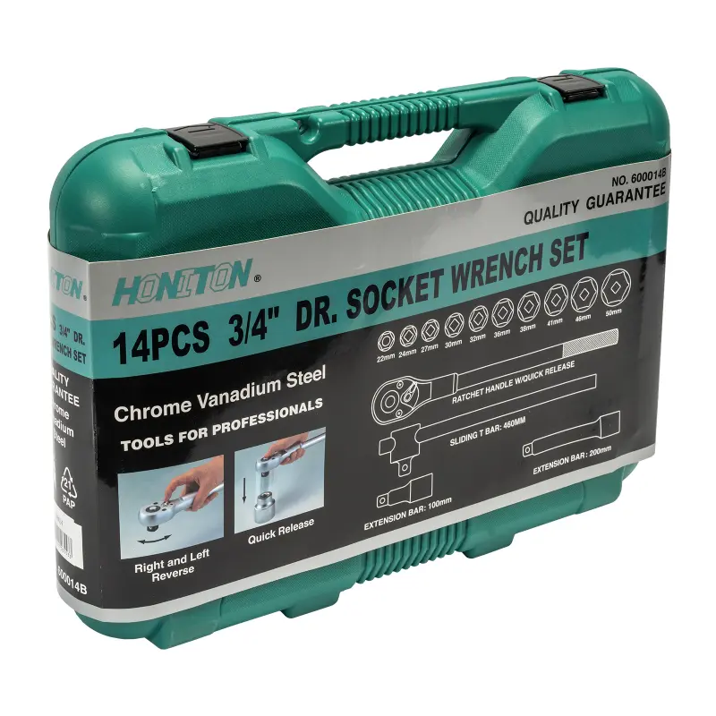 Sada hlavic 3/4” 14 dílů