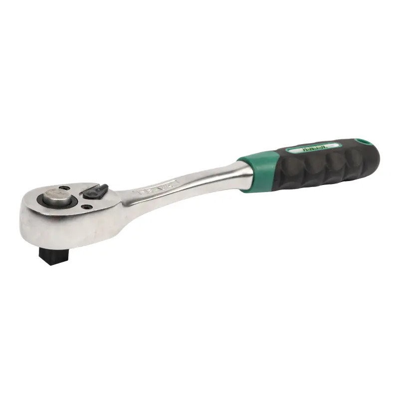 Ráčna oválná s gumovou rukojetí 36 zubů | 1/2