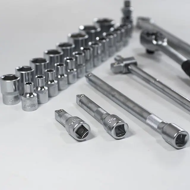 Sada hlavic šestihranných 1/2” 27 dílů, plastové plato B