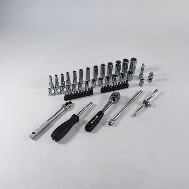 Sada hlavic šestihranných 1/4” 53 dílů, plastové plato A