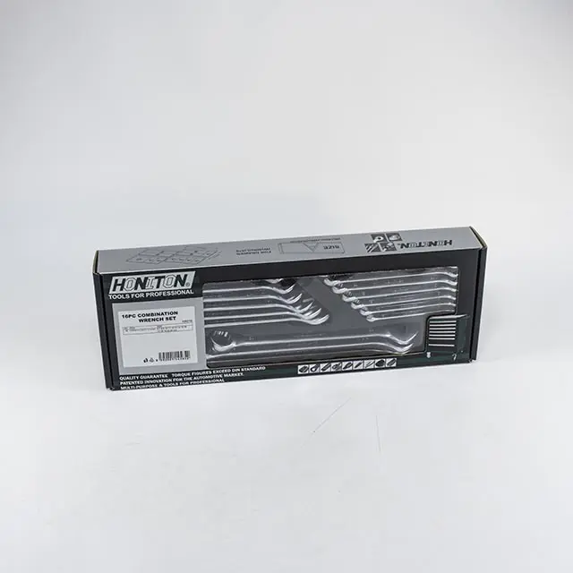 Sada očkoplochých klíčů 16 dílů, plastové plato A