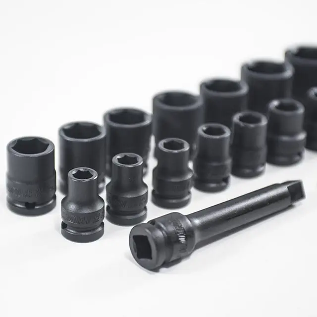 Sada průmyslových hlavic 1/2” 20 dílů, plastové plato A