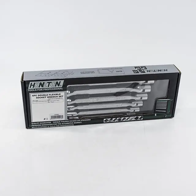 Sada nástrčných klíčů dvanáctihranných 6 dílů, plastové plato A