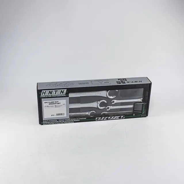 Sada klíčů na převlečné matice 6 dílů - matných, plastové plato A