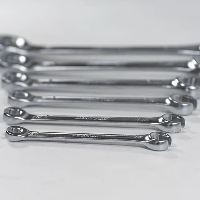 Sada klíčů na převlečné matice 6 dílů - matných, plastové plato A