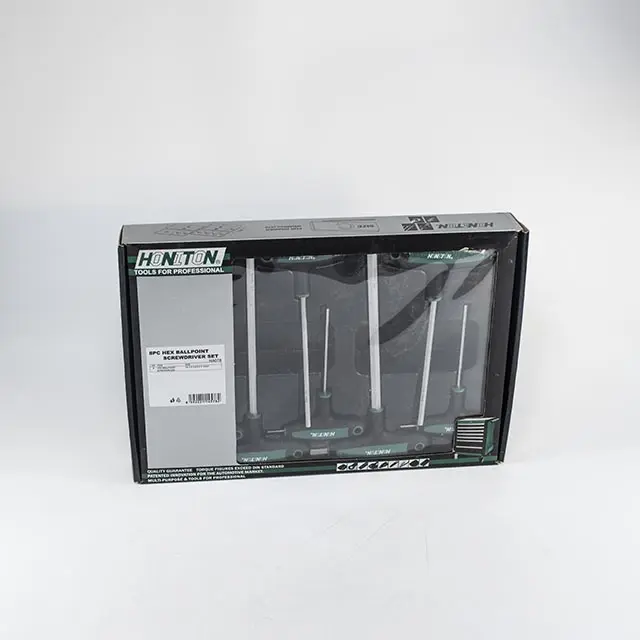 Sada IMBUS klíčů na T-rukojeti 8 dílů, plastové plato C