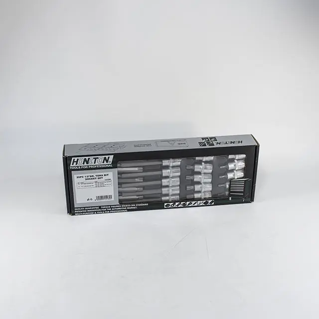 Sada zástrčných hlavic TRX 1/2” 20 dílů, plastové plato A