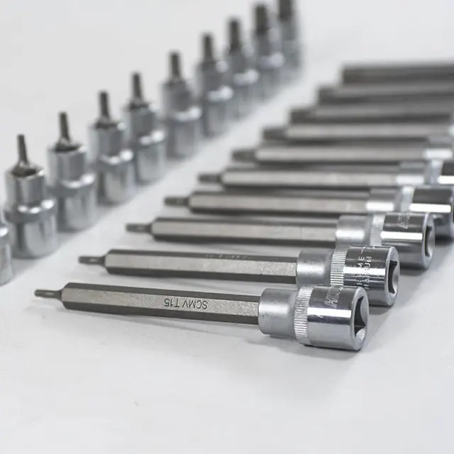 Sada zástrčných hlavic TRX 1/2” 20 dílů, plastové plato A