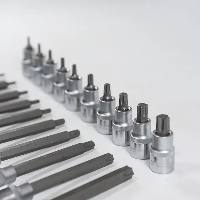 Sada zástrčných hlavic TRX 1/2” 20 dílů, plastové plato A