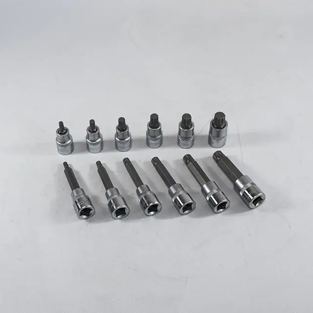 Sada zástrčných hlavic XZN 1/2” 12 dílů, plastové plato A