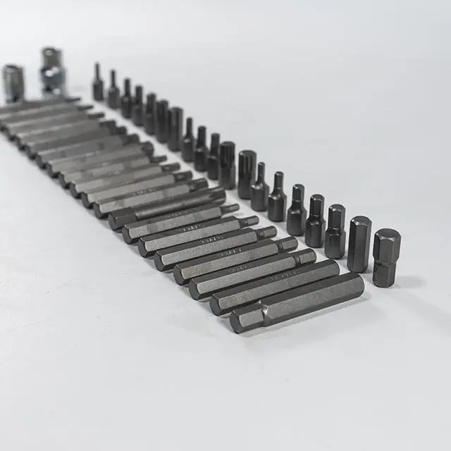 Sada zástrčných hlavic XZN, TRX, IMBUS 3/8” a 1/2” 40 dílů, plastové plato A