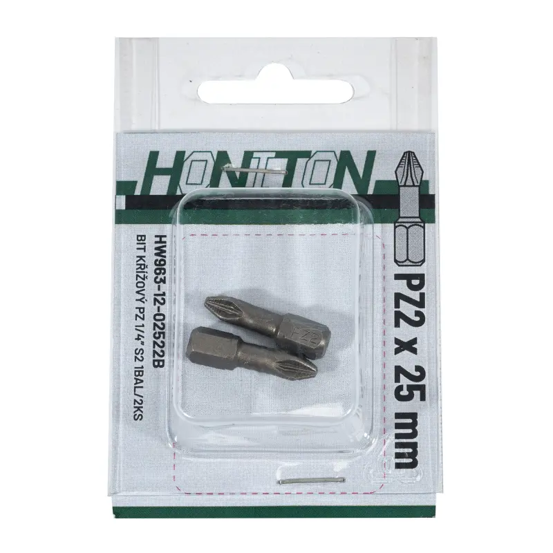 Bit PZ 1/4” S2 1bal/2ks | PZ2x25 mm