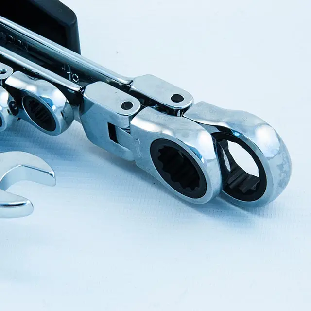 Sada ráčnových klíčů kloubových 8-19 mm 72 zubů 5 dílů