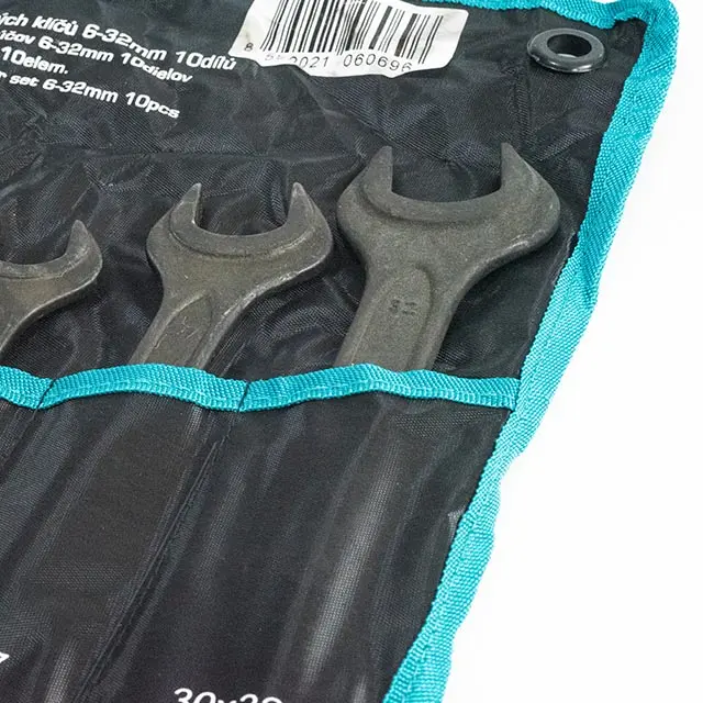 Sada plochých klíčů 6-32 mm 10 dílů