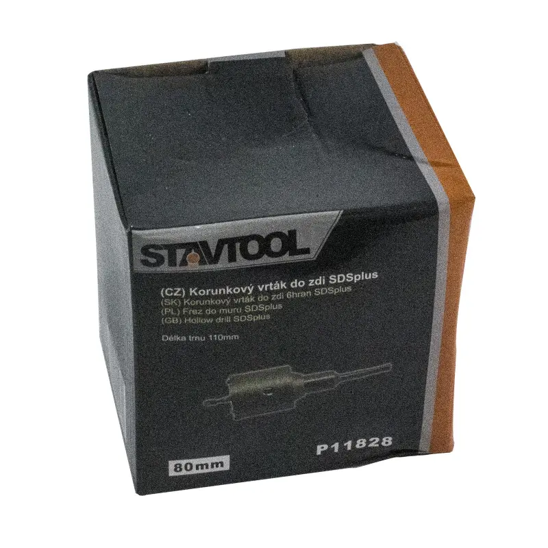 Vykružovací korunka 100 mm SDS PLUS