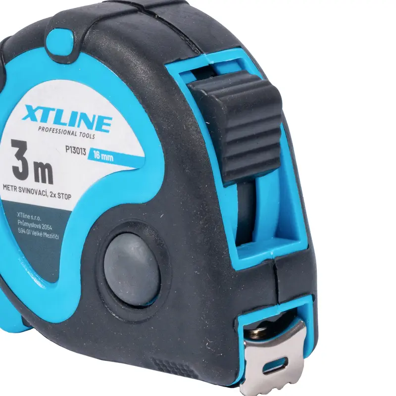 Metr svinovací pogumovaný 2x stop | 3 m x 16 mm