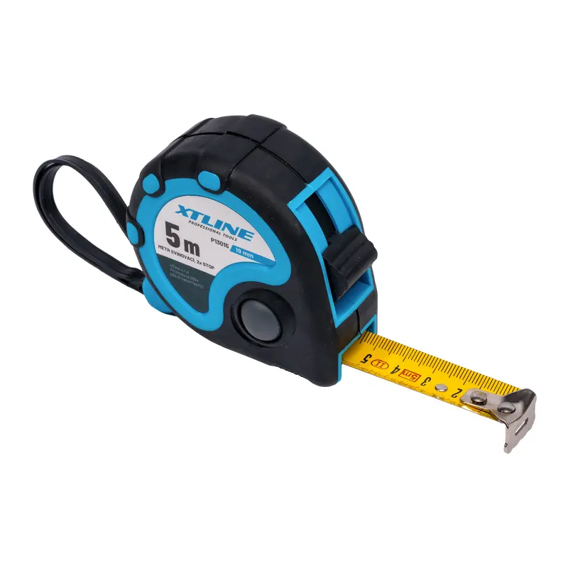 Metr svinovací pogumovaný 2x stop | 5 m x 19 mm