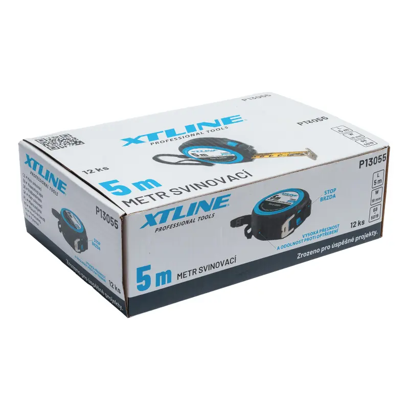 Metr svinovací pogumovaný | 5 m x 19 mm