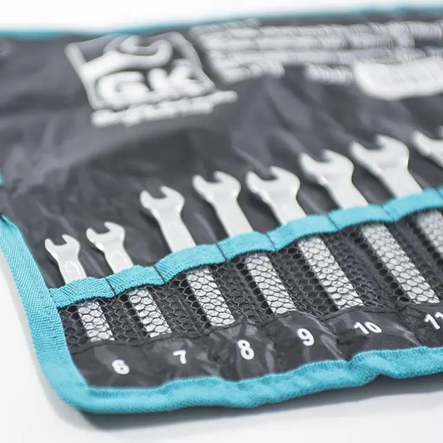 Sada očkoplochých klíčů 6-22 mm matné 12 dílů (P16143/P)