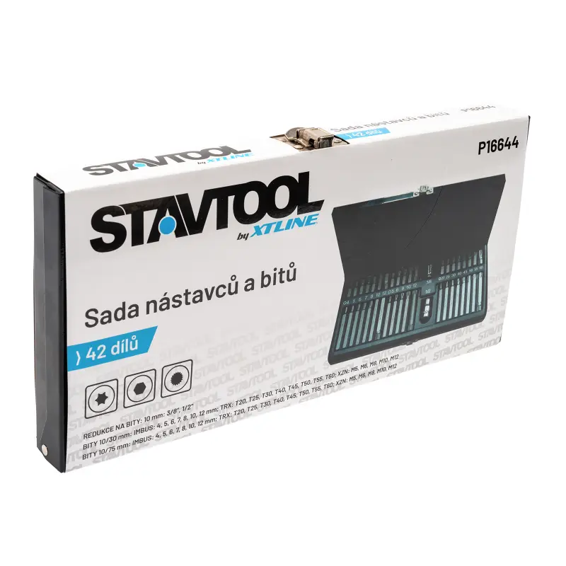 Sada nástavců TRX + IMBUS + XZN, 42 dílů