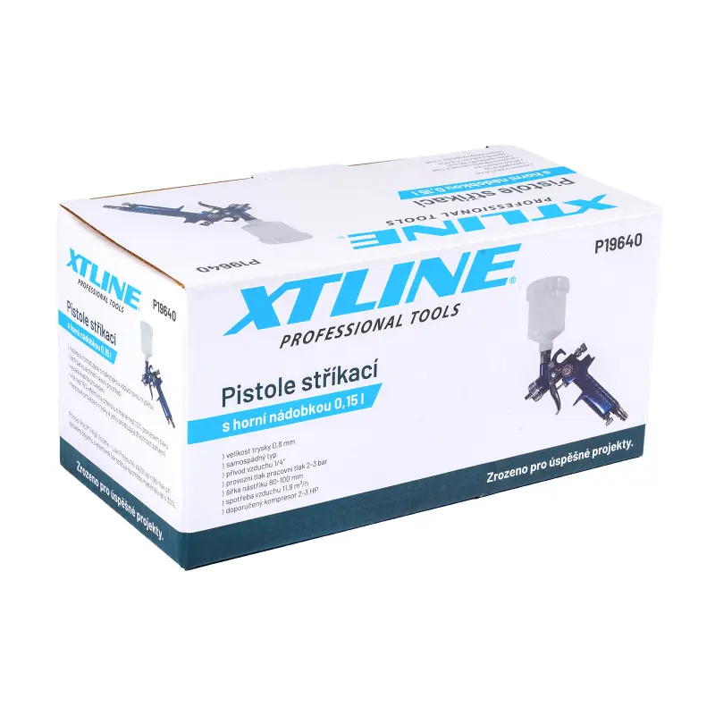 Pistole stříkací s horní nádobkou 0,15 l