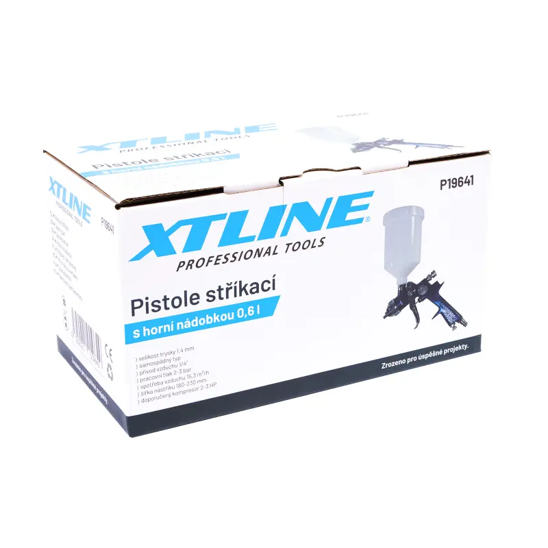 Pistole stříkací s horní nádobkou 0,6 l