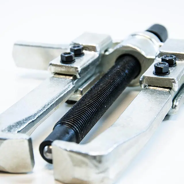 Stahovák na ložiska dvouramenný | rozpětí 80 mm hloubka 100 mm