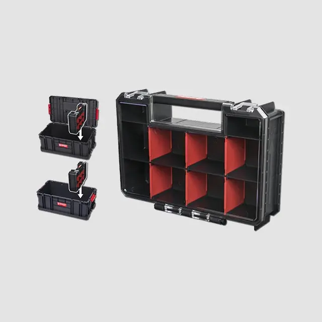 Organizér plastový 257x180x65 mm Qbrick TWO Multi - pro boxy P90611, P90614