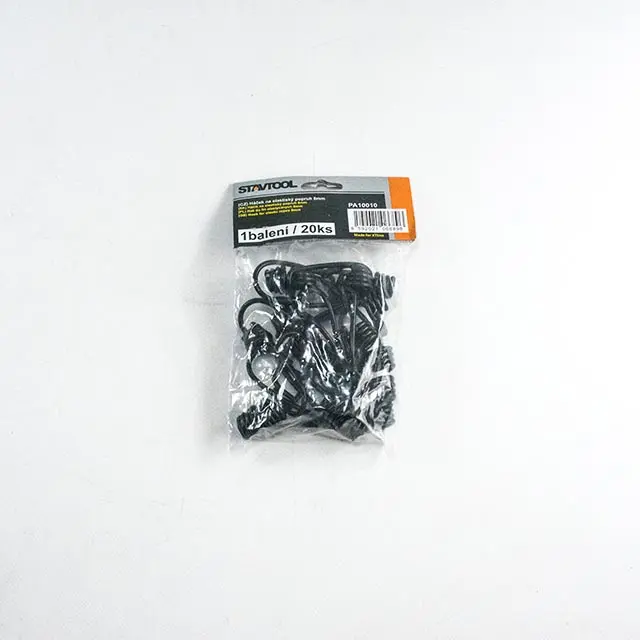 Háček na elastický popruh 8 mm