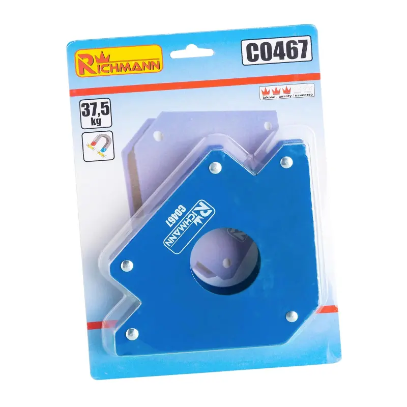 Magnet úhlový | 37,5 kg / 130x130 mm