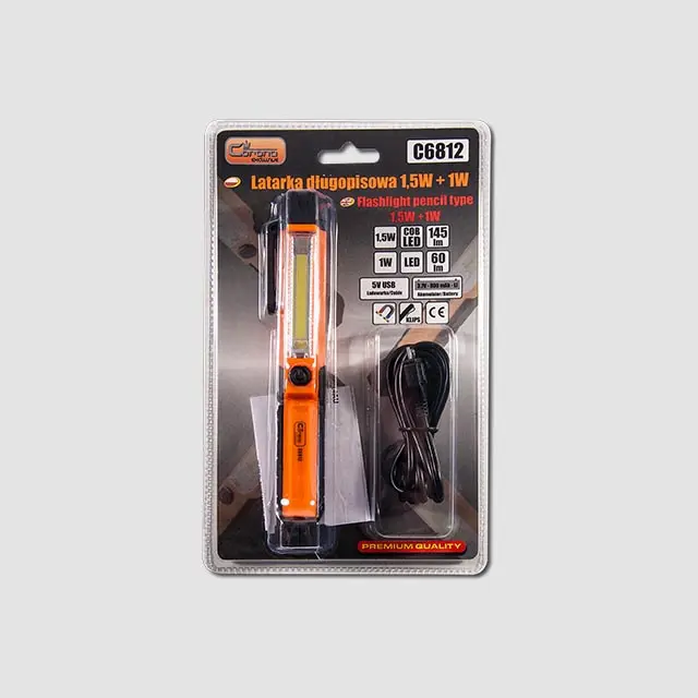 Svítilna montážní COB LED 1,5W+1W