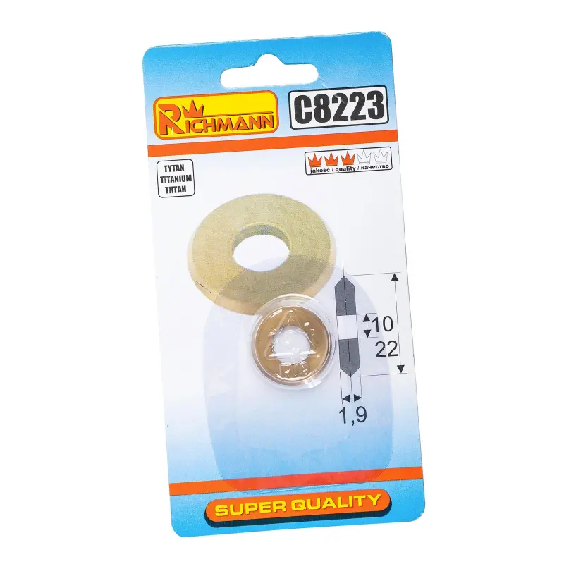 Náhradní kolečko do řezačky 22x10,5x2 mm k PC8201, PC8204, XT160524