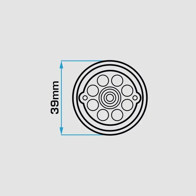 Gumová patka pro zvedák | 39 mm pro zvedák P19600, P19601