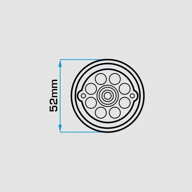 Gumová patka pro zvedák | 52 mm pro zvedák PT825010CS