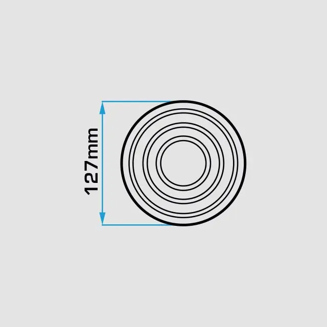 Gumová patka pro zvedák | 127 mm pro zvedák PT83508