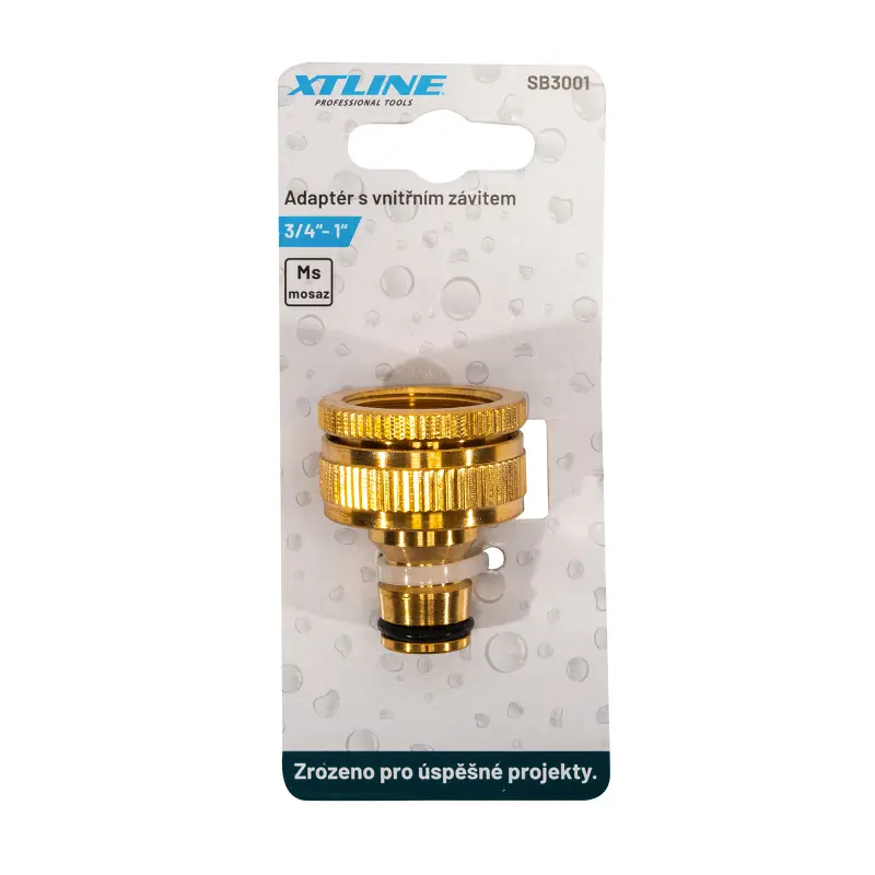 Adaptér s vnitřním závitem mosaz | 3/4