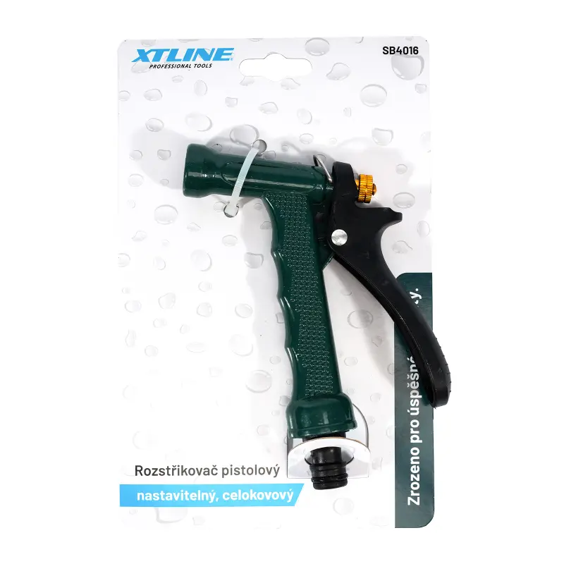 Rozstřikovač pistolový kovový