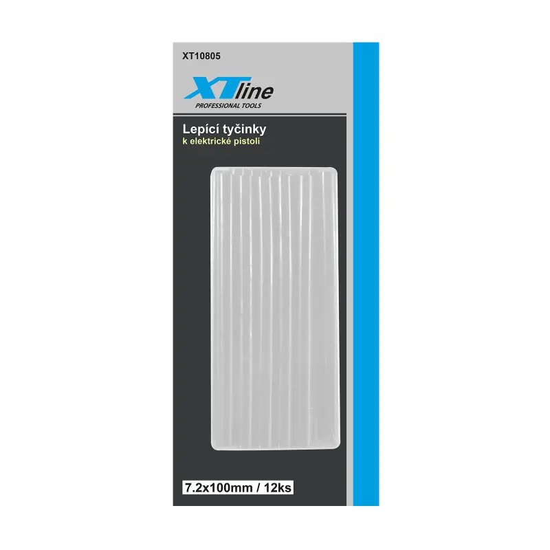 Lepicí tavné tyčinky transparentní 7x100 mm 1bal/12ks