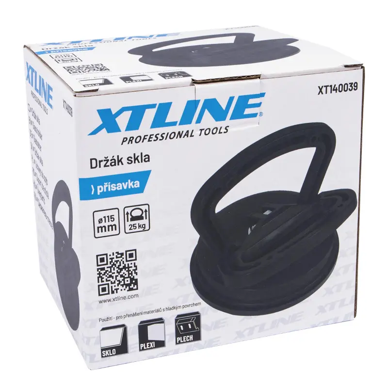 Držák skla jednoduchý do 25 kg