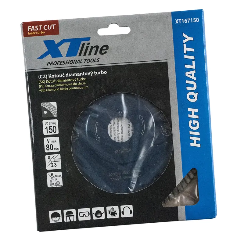 Kotouč diamantový řezný TURBO Fast Cut | 230x2,8x10x22,2 mm
