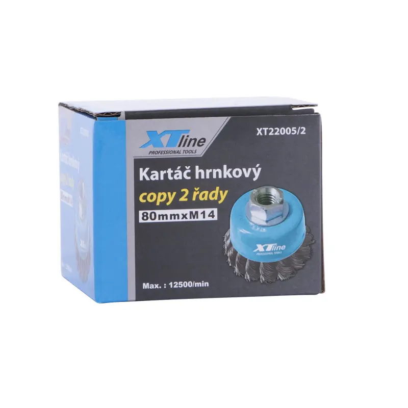 Kartáč hrnkový 2-řadý copy 80 mm M14