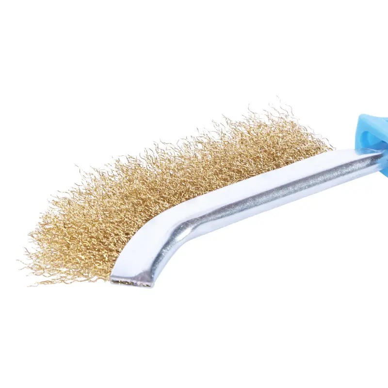 Kartáč ocelový vlnitý 270 mm PVC, MsFe