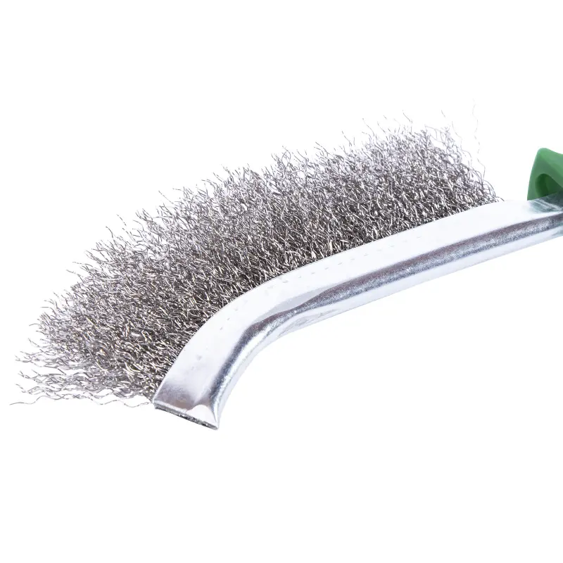 Kartáč nerezový vlnitý 270 mm PVC