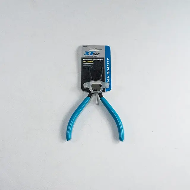 Kleště segrové soft-grip 180 mm | vnitřní zahnuté