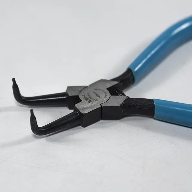 Kleště segrové soft-grip 180 mm | vnitřní zahnuté