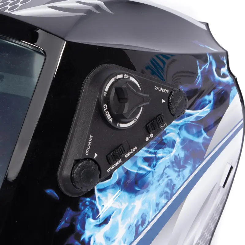 Kukla svářecí solární samostmívací carbon GRAND 958E