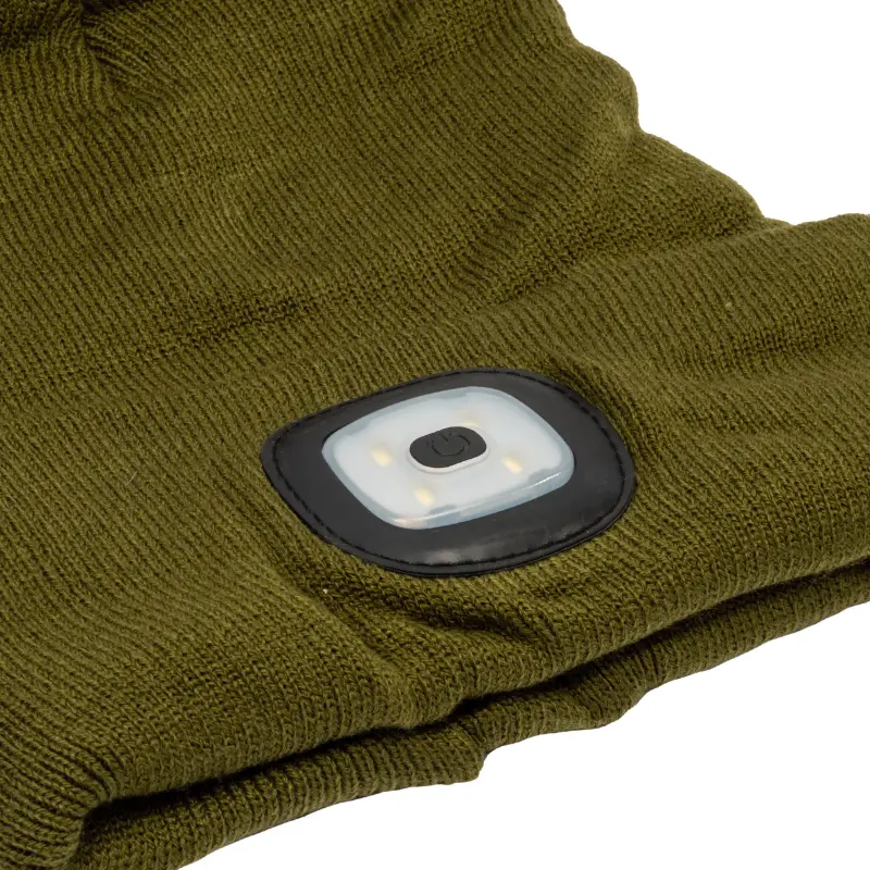Čepice se svítilnou | zelená