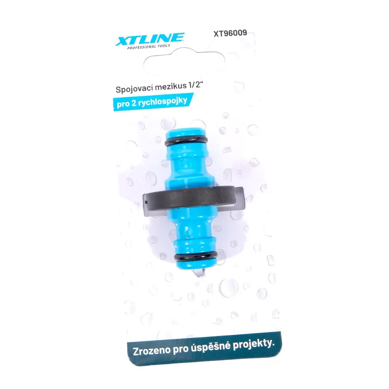 Spojka plastová 1/2” mezikus pro 2 rychlospojky