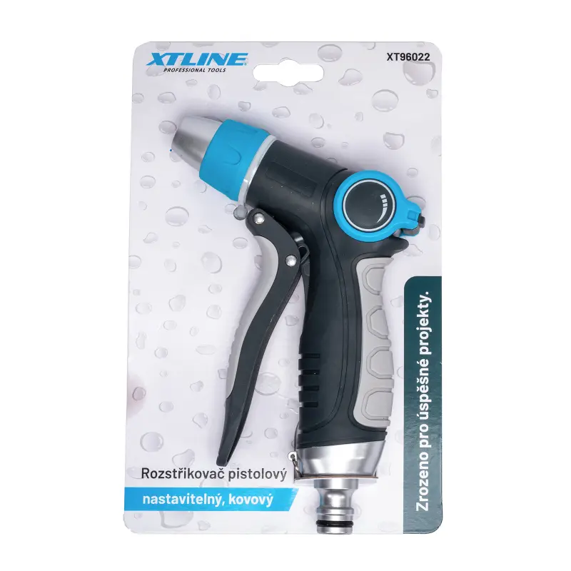 Rozstřikovač pistolový kovový nastavitelný